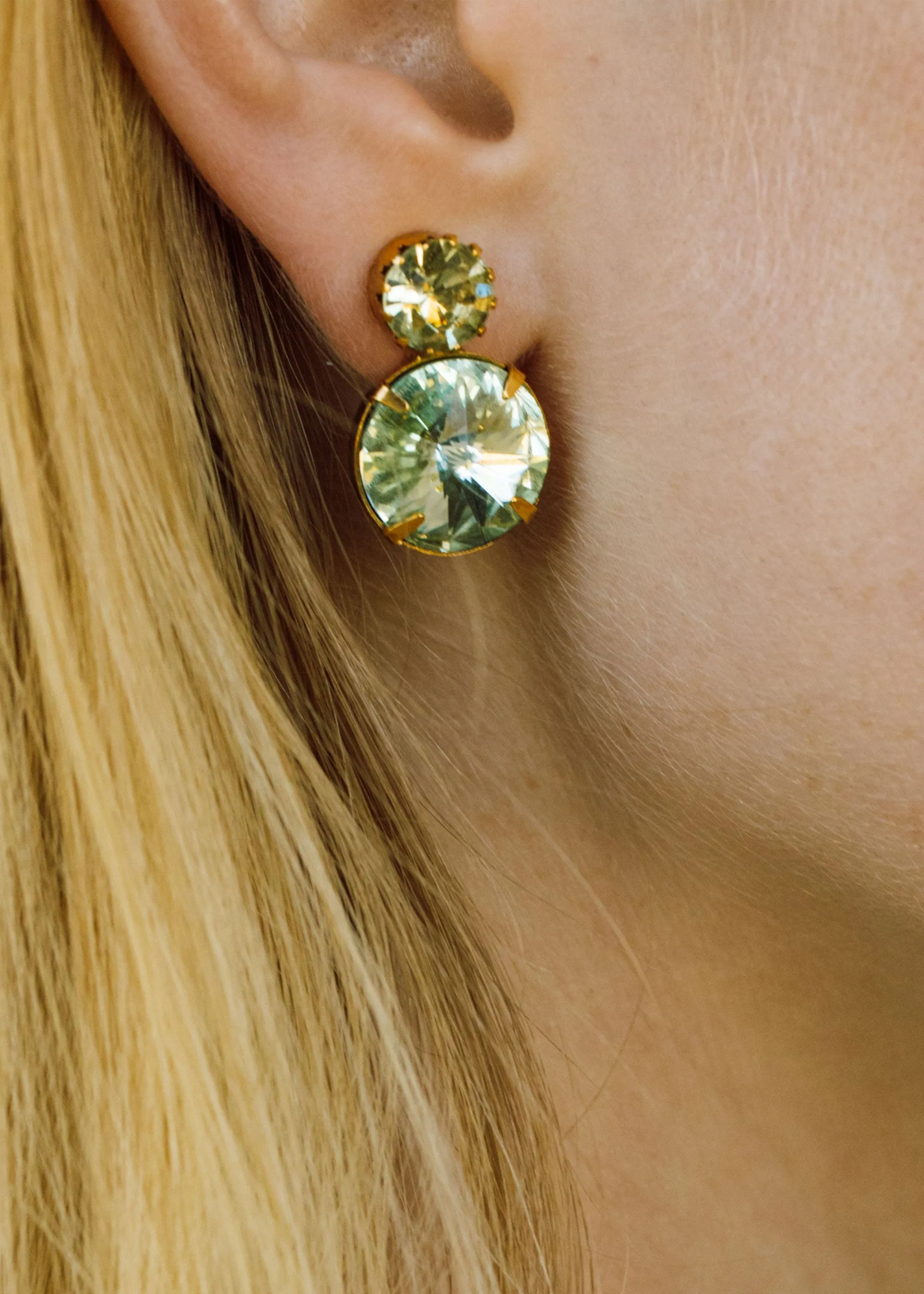 Myrla Earrings -- Fern