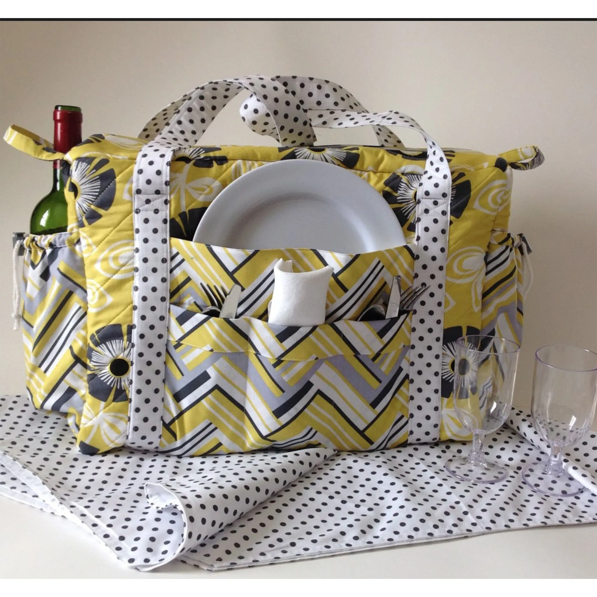 Napa Valley Picnic Tote Pattern BH-110w  - Wholesale Product