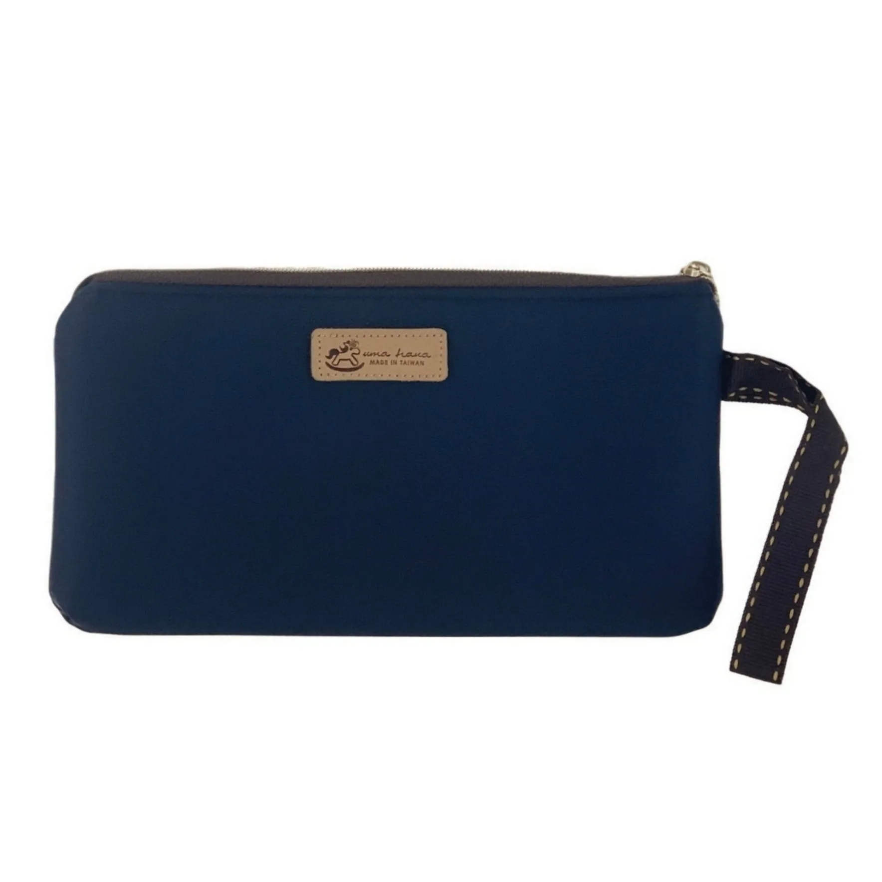 Navy Blue Long Coin Purse