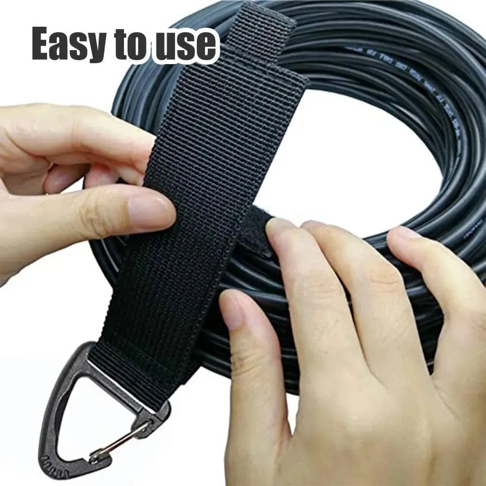 Nylon Cord Organizer with Triangle Buckle: Premium Cable Management Solution