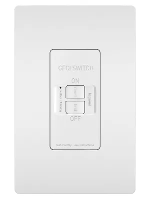 Pass & Seymour 20-Amp 125-Volt Dead Front Self Testing GFCI, White