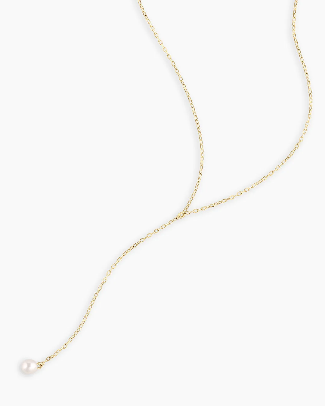 Pearl Lariat Necklace