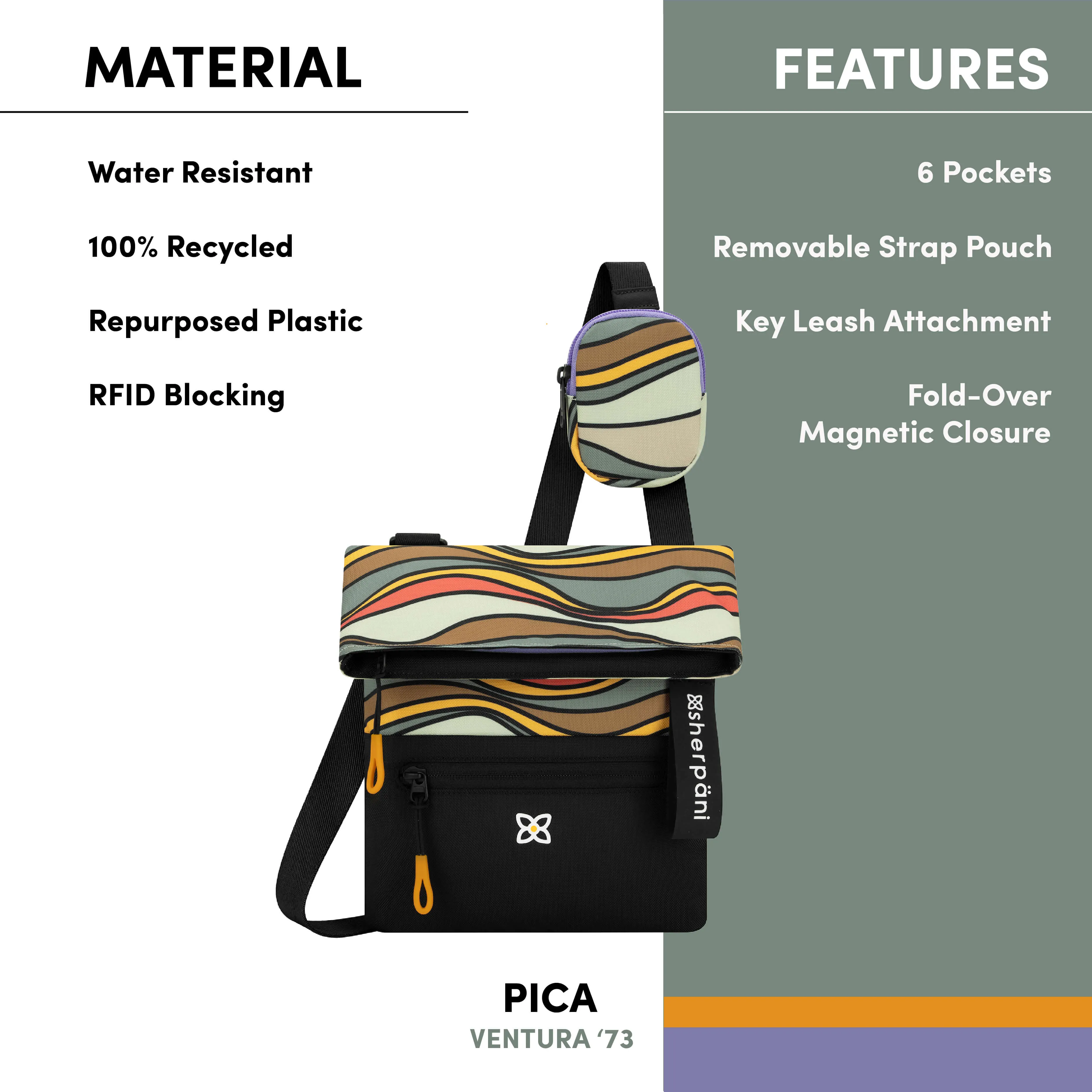 Pica | Foldover Crossbody | Sale