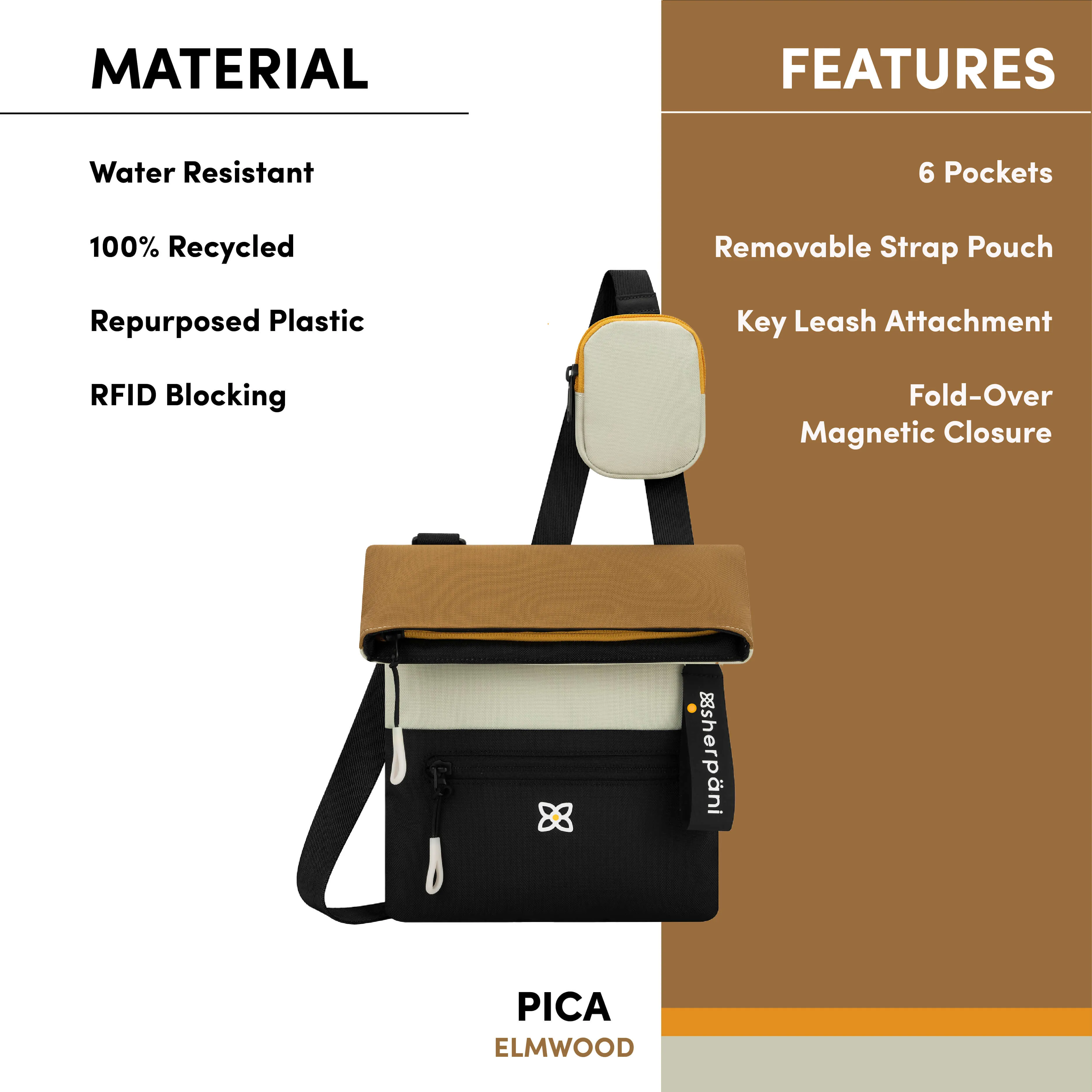 Pica | Foldover Crossbody | Sale