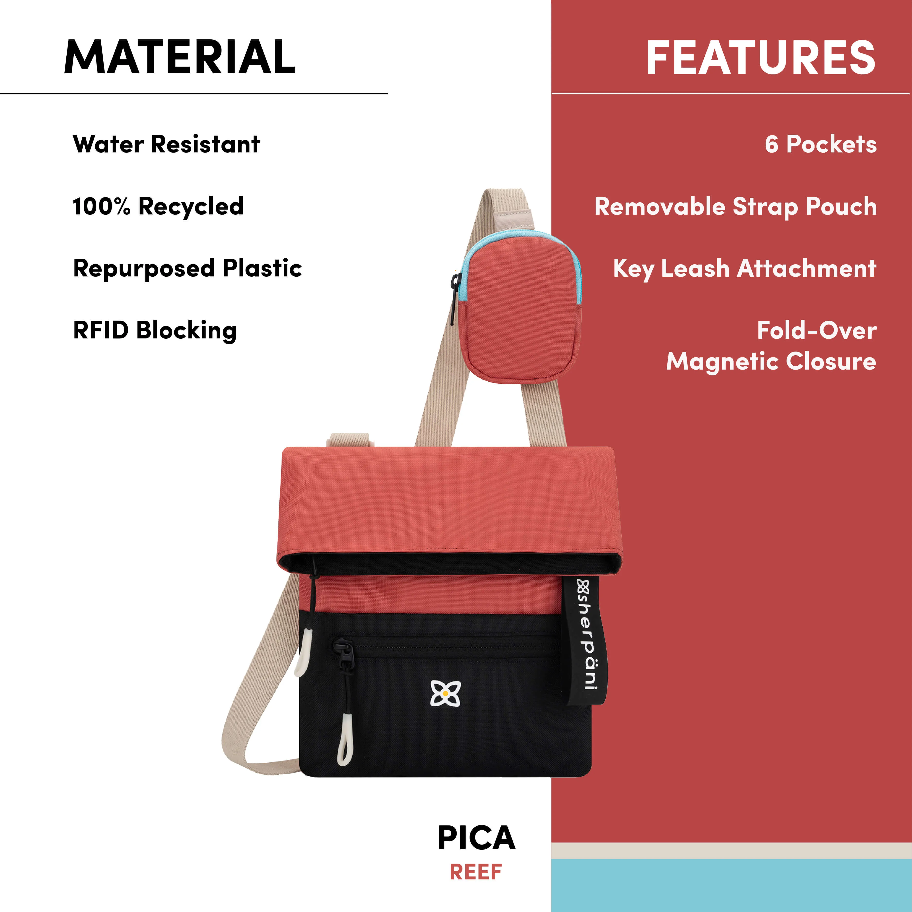 Pica | Foldover Crossbody | Sale