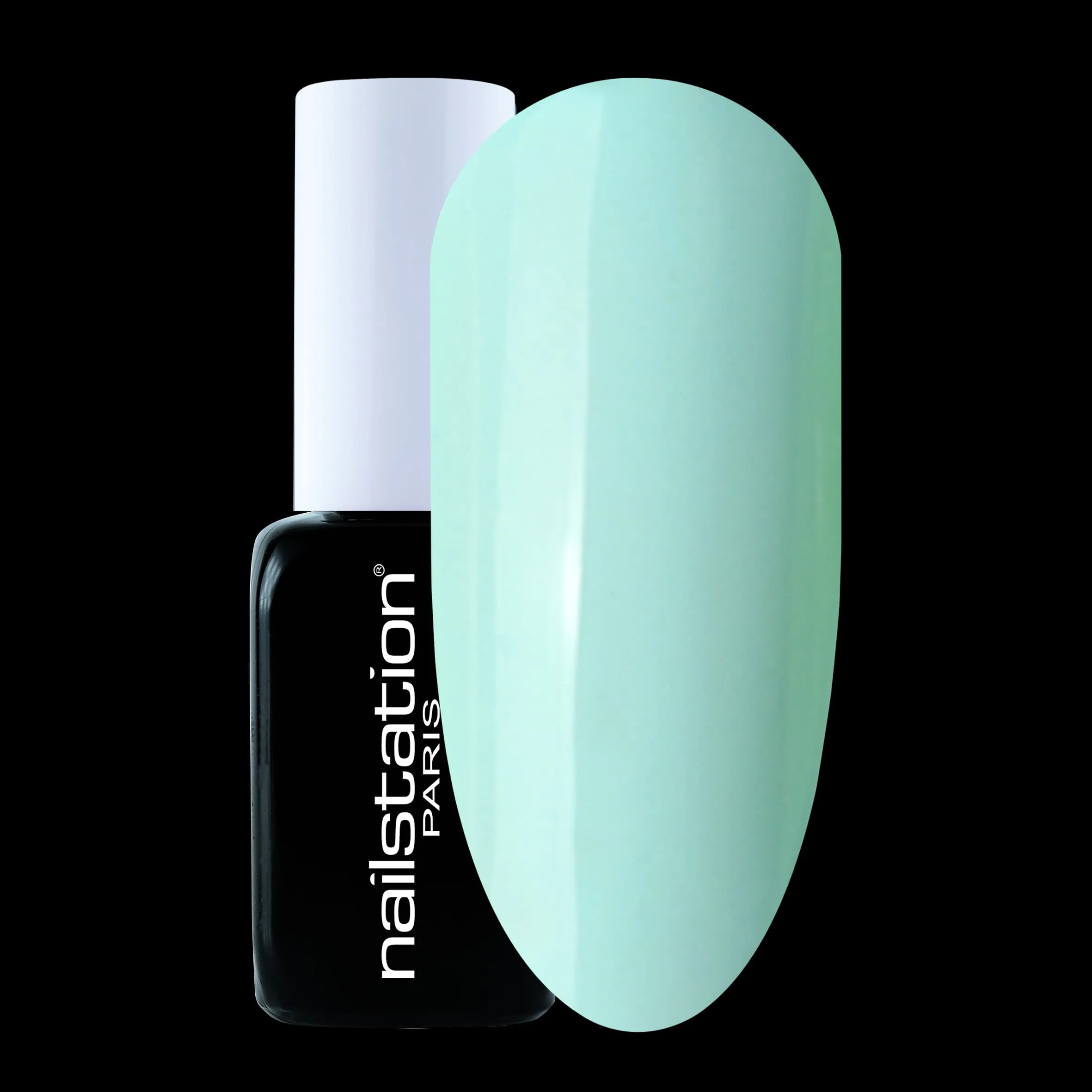 pigalle sweat | Pastel green gel polish