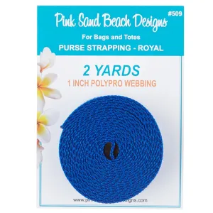 Purse Strapping - Royal