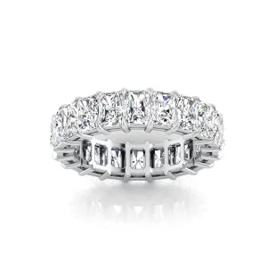 Radiant Cut Lab Grown Diamond Eternity Ring - 5.00cttw