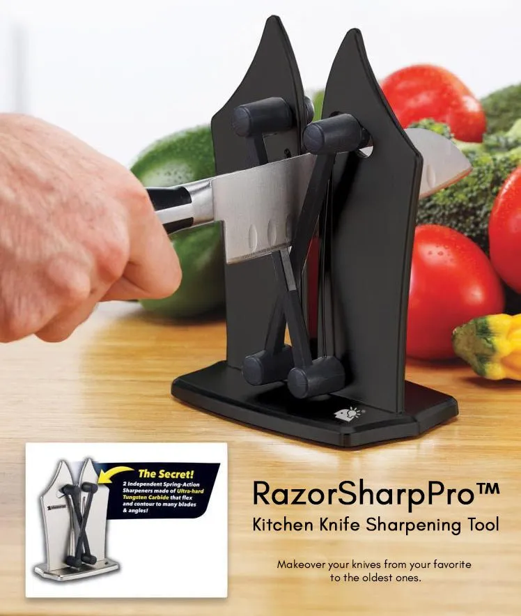 RazorSharpPro™ Kitchen Knife Sharpening Tool