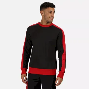 Regatta Mens Contrast Crew Neck Sweater