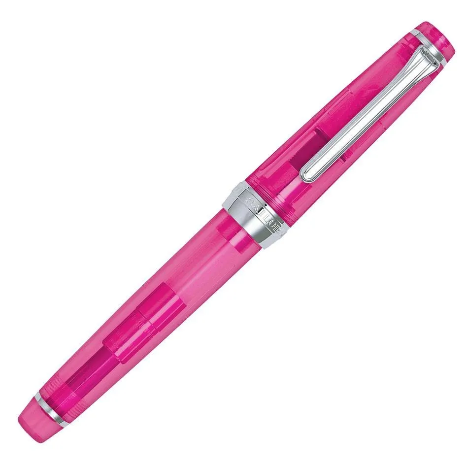 Sailor Professional Gear Slim Transparent Fountain Pen - Pink