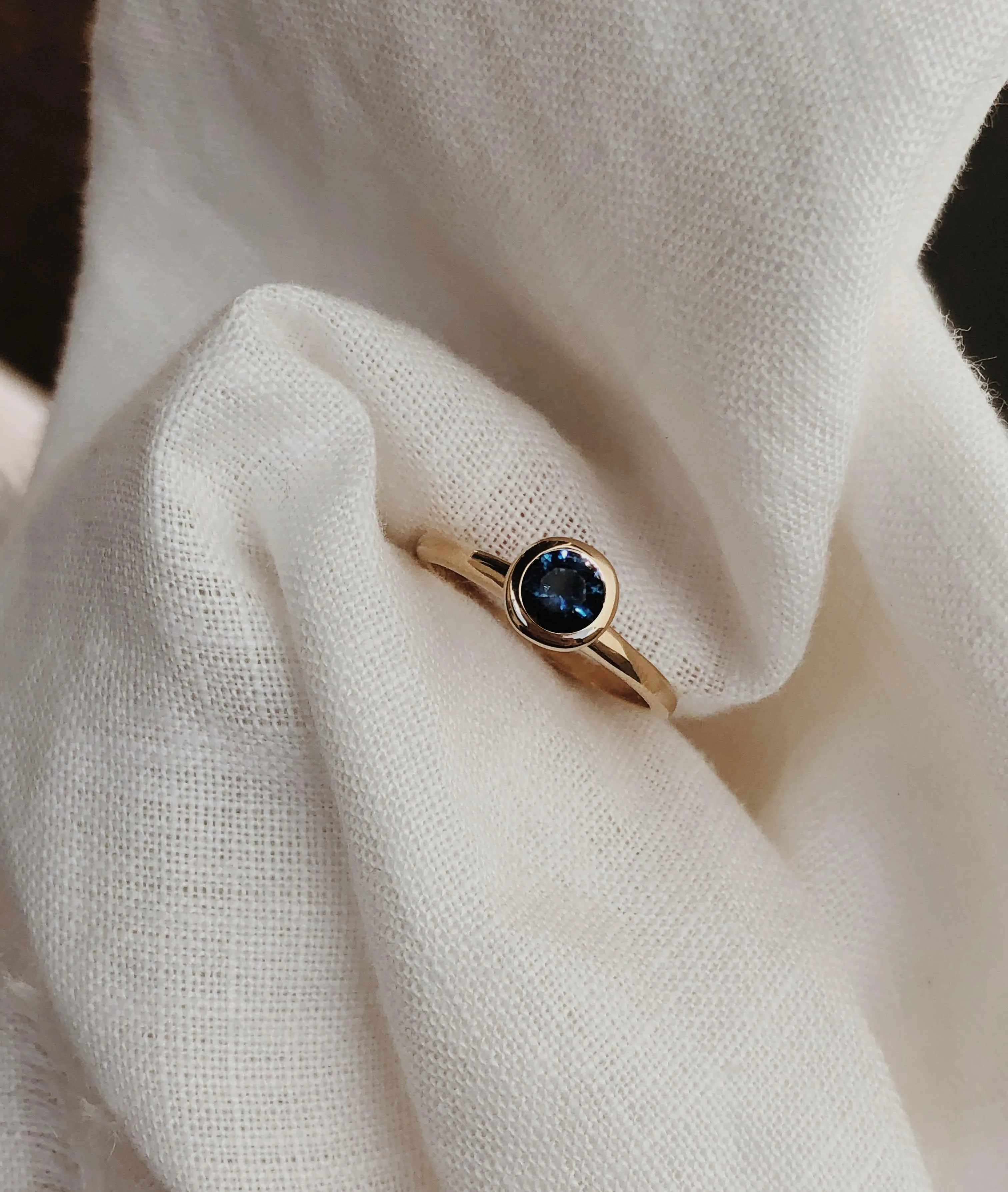 Sapphire Fine Solitaire