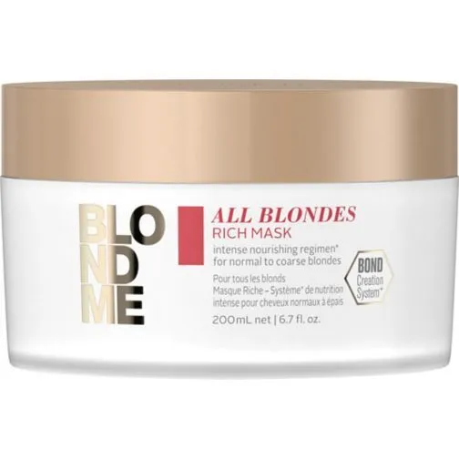 Schwarzkopf BLONDME All Blondes Rich Mask 200ml