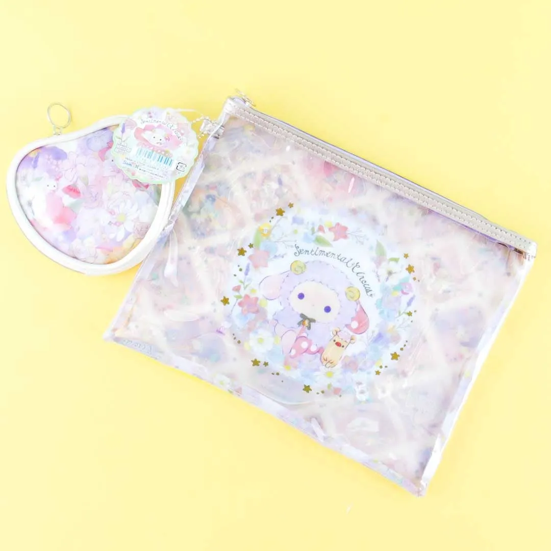 Sentimental Circus Springtime Pouch & Coin Purse Set - 2 pcs