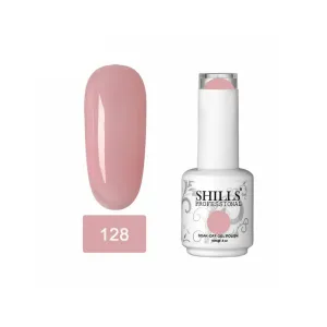 SHILLS PROFESSIONAL Uv/Led Soak Off Gel Polish (Gel Nail Polish) Nail Art Glossy Finish Nail Polish Color Shade 128, 15 Ml