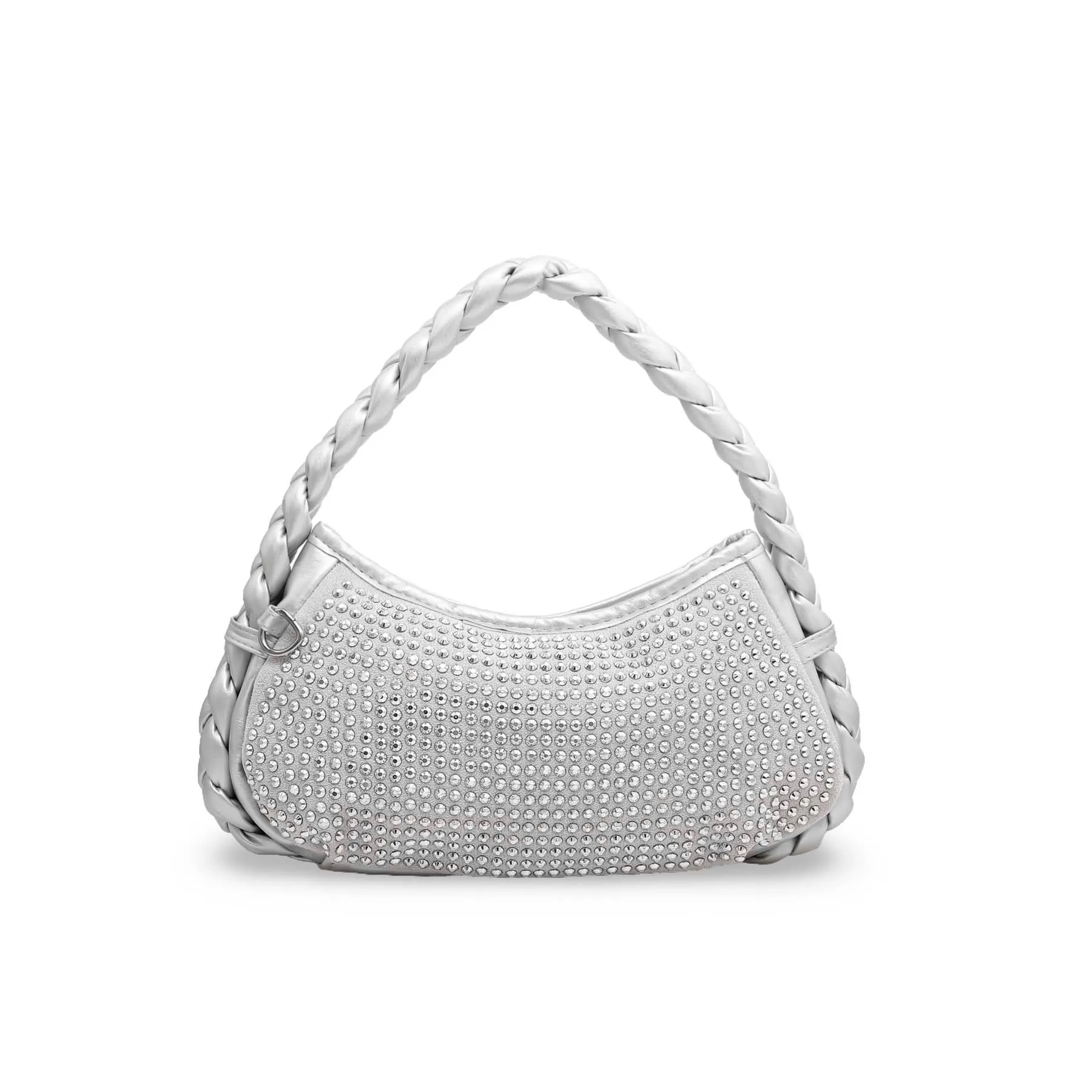 Silver Formal Shoulder Bag P36117