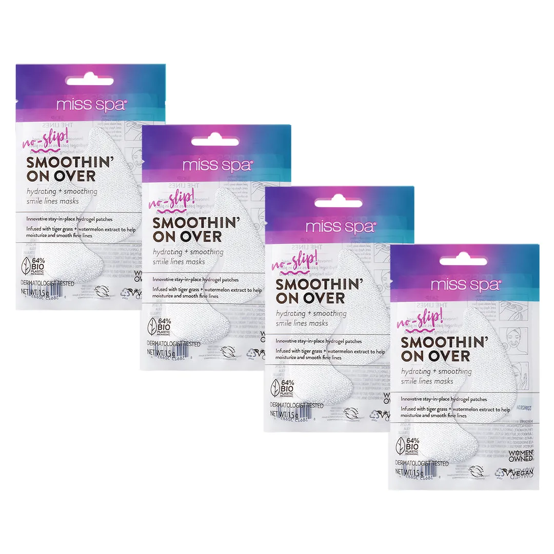 Smoothing   Hydrating Smile Lines Mask 4 Pack