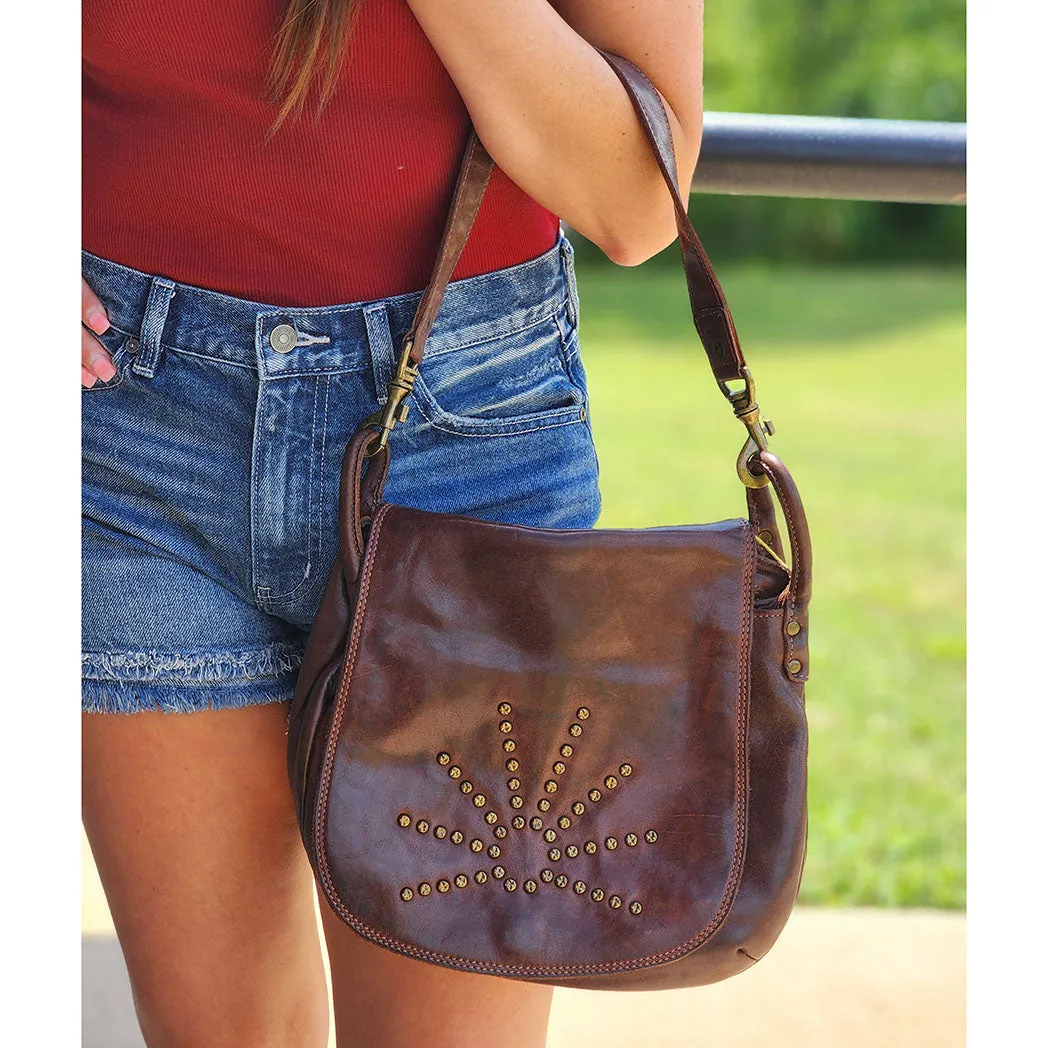 Spaghetti Western Brown Sunrise Shoulder Bag