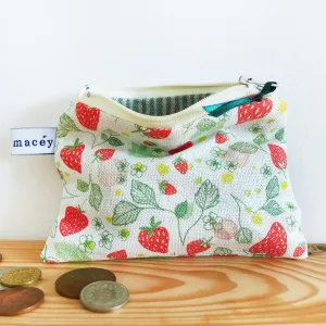 Strawberries Pocket Purse