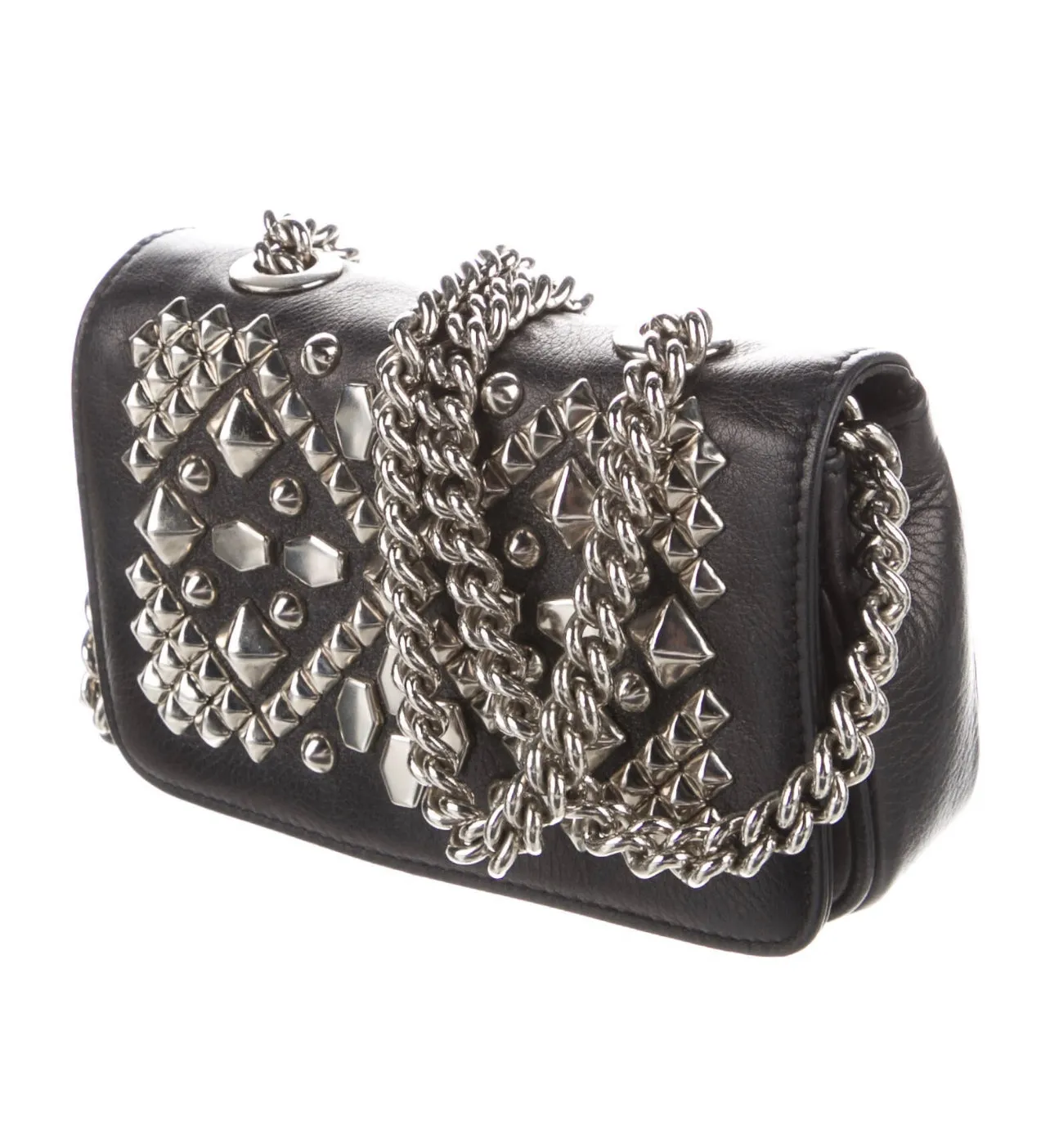 SUSAN BENNIS Studded Bag