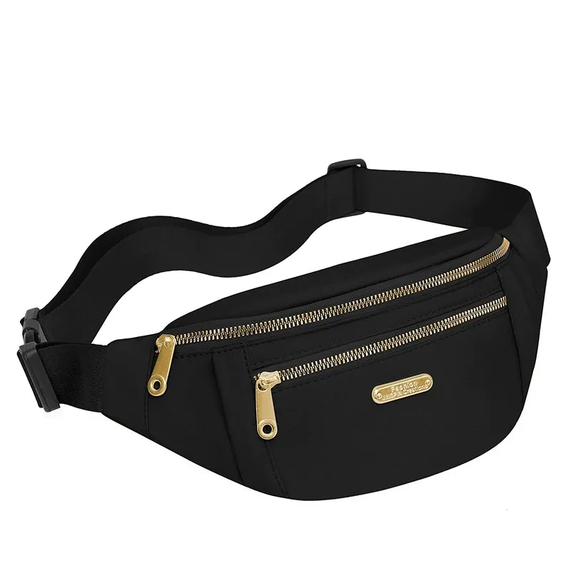 Trendy Waterproof Wallet Waist Purse