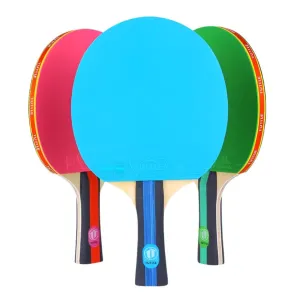 Tuttle 7-Ply All Wood Table Tennis Bat - Pink, Blue or Green