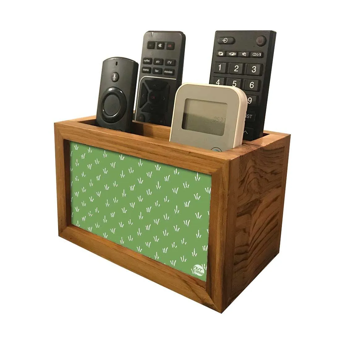 Tv Control Caddy Organizer - Green Grass