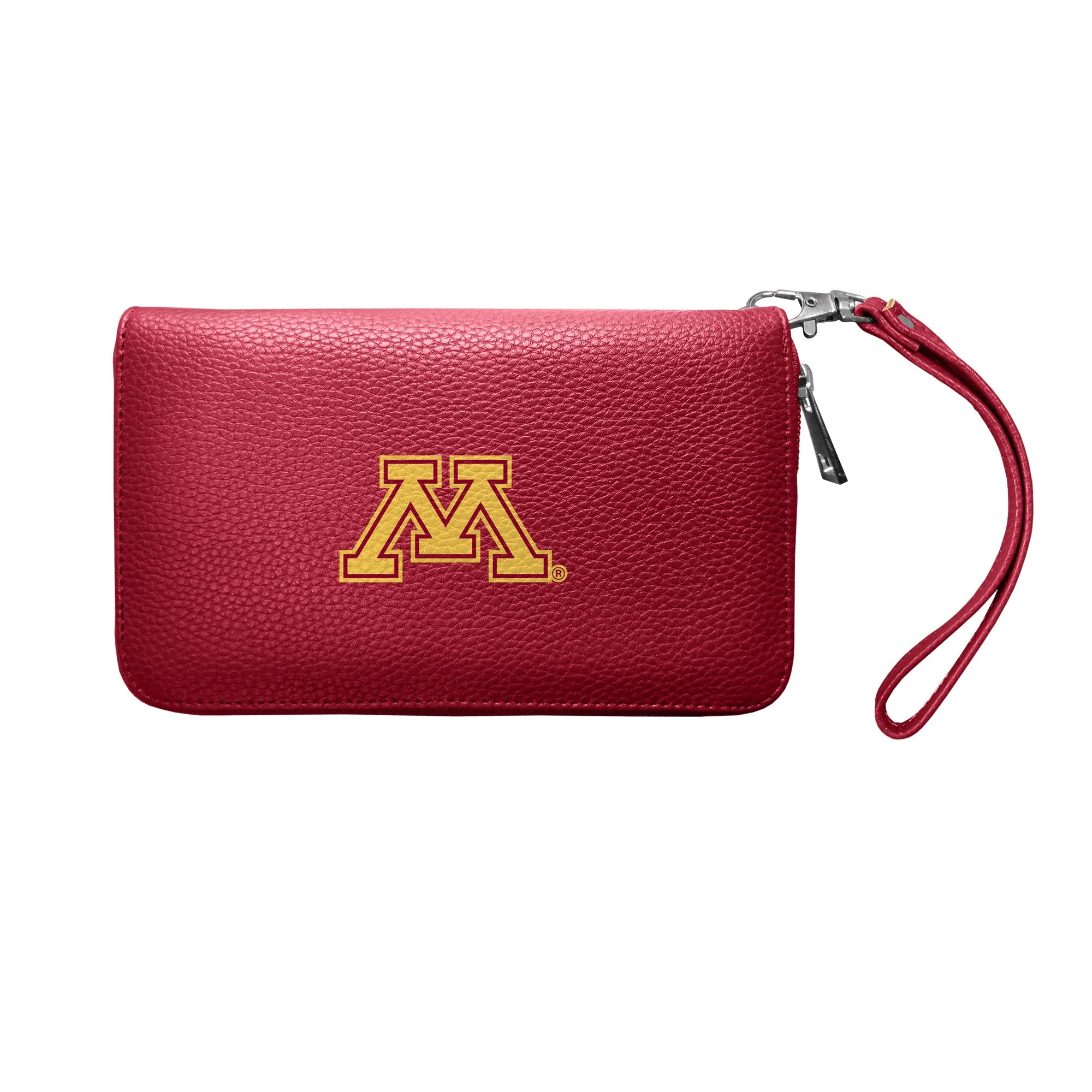 University of Minnesota Zip Organizer Wallet Pebble