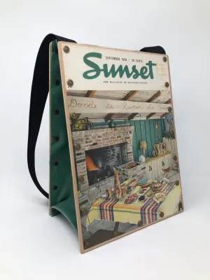 Vintage Graphics Magazine Purse - Sunset September 1949