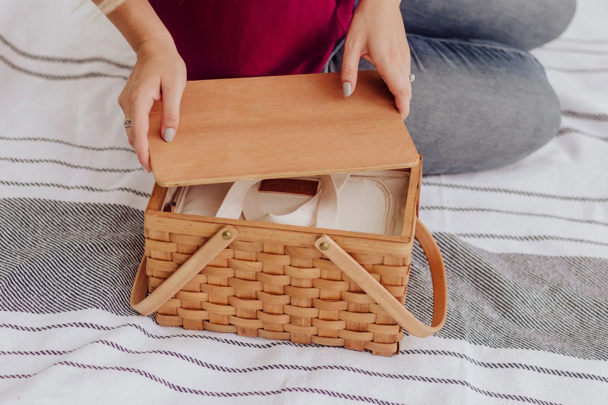 Washington Nationals - Poppy Personal Picnic Basket