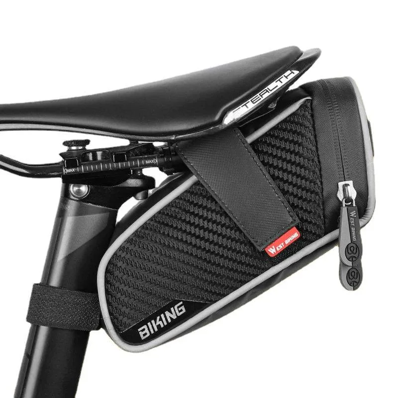 Waterproof Bicycle Saddle Bag MTB Road Bicycle Tools Pannier Reflective Rear Seatpost Bag Basket Cycling Accessories