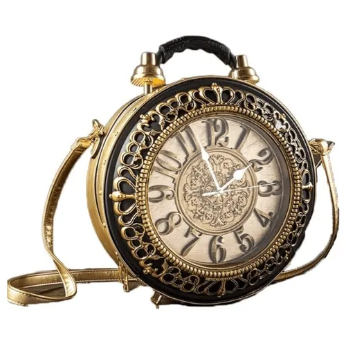 What Time Is It Clock Handbag