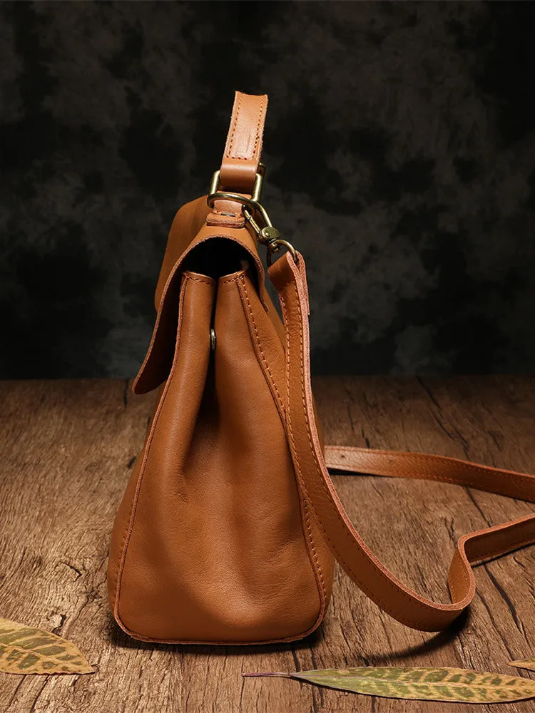 Women's Genuine Leather Satchel Handbags