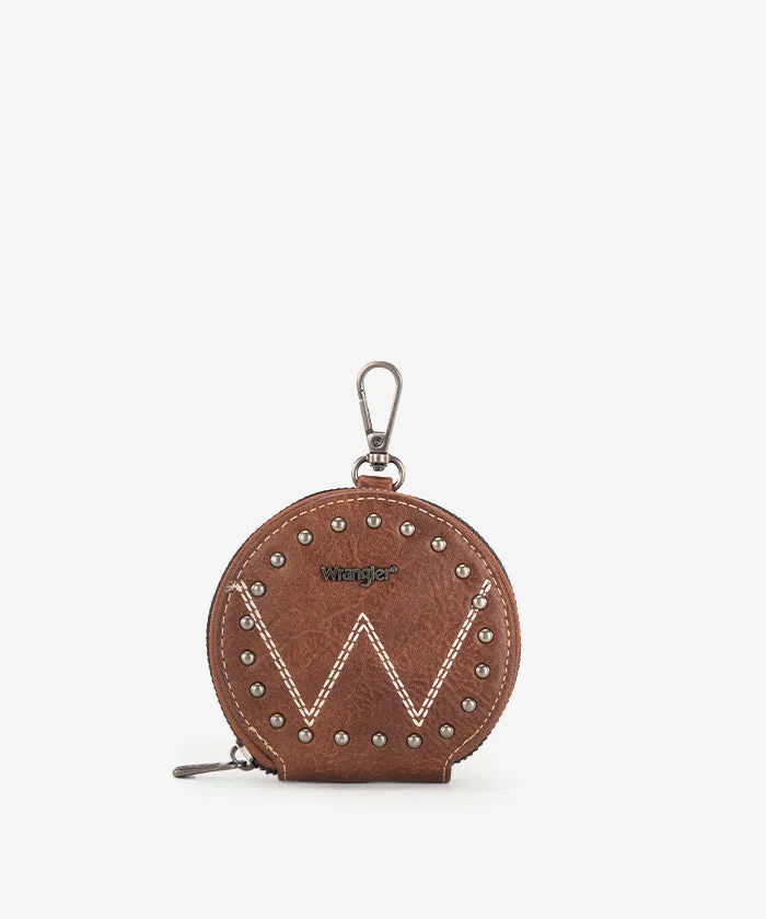 Wrangler Studded Cell Phone Crossbody Coin Purse