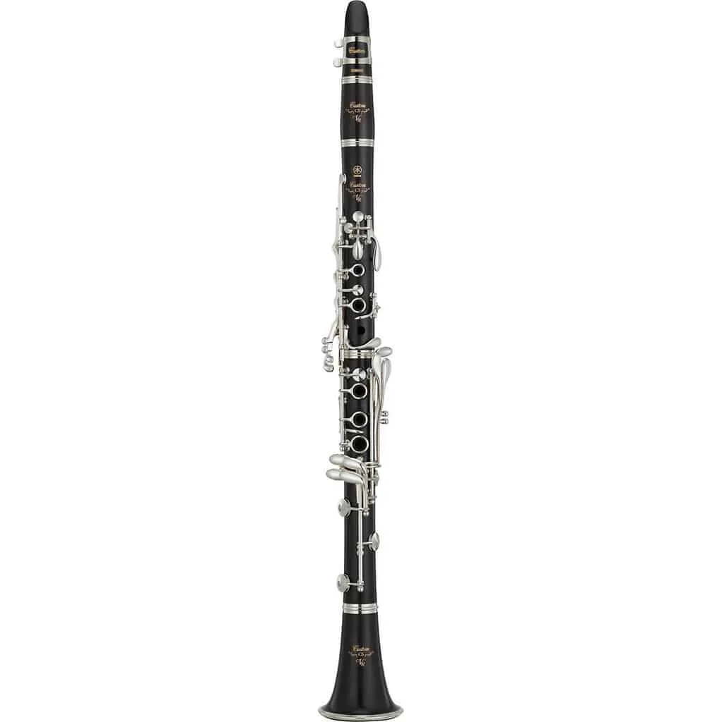 Yamaha YCL-CSVR Series Professional Bb Wood Clarinet with Silver-plated Keys